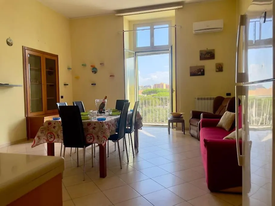 Free Wi-Fi- Vista Mare E Vesuvio-Casa Laura Lejlighed Napoli